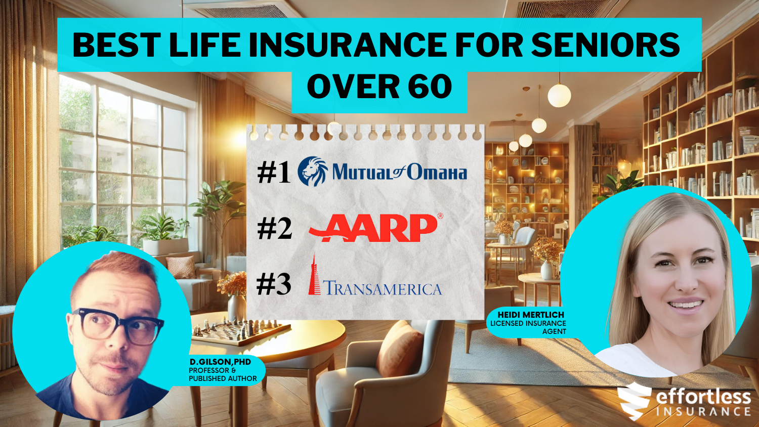 best life insurance for seniors over 60 in 2025