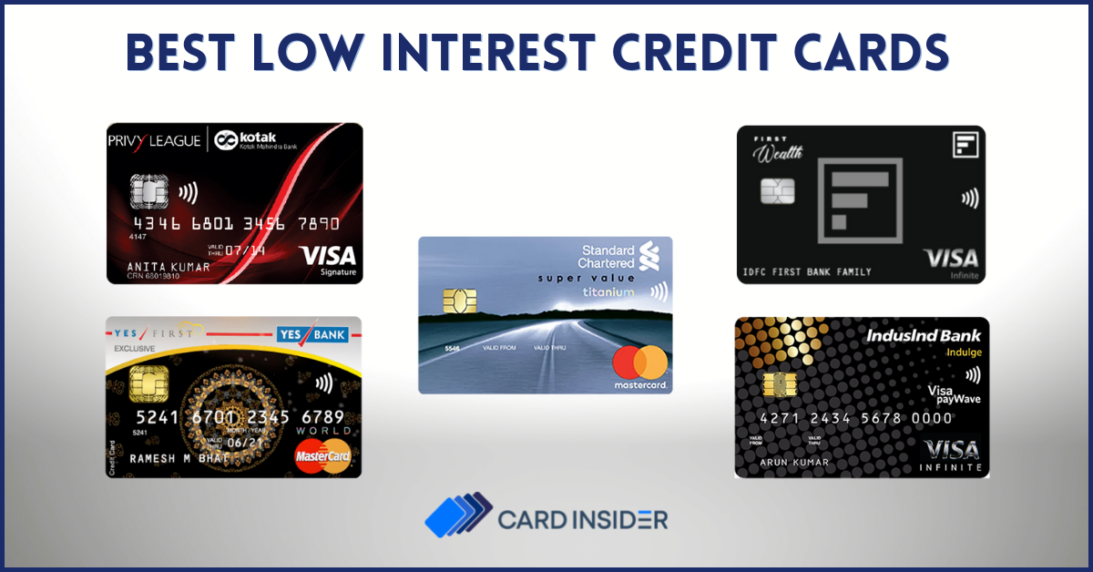 Best credit cards for low interest rates in 2025