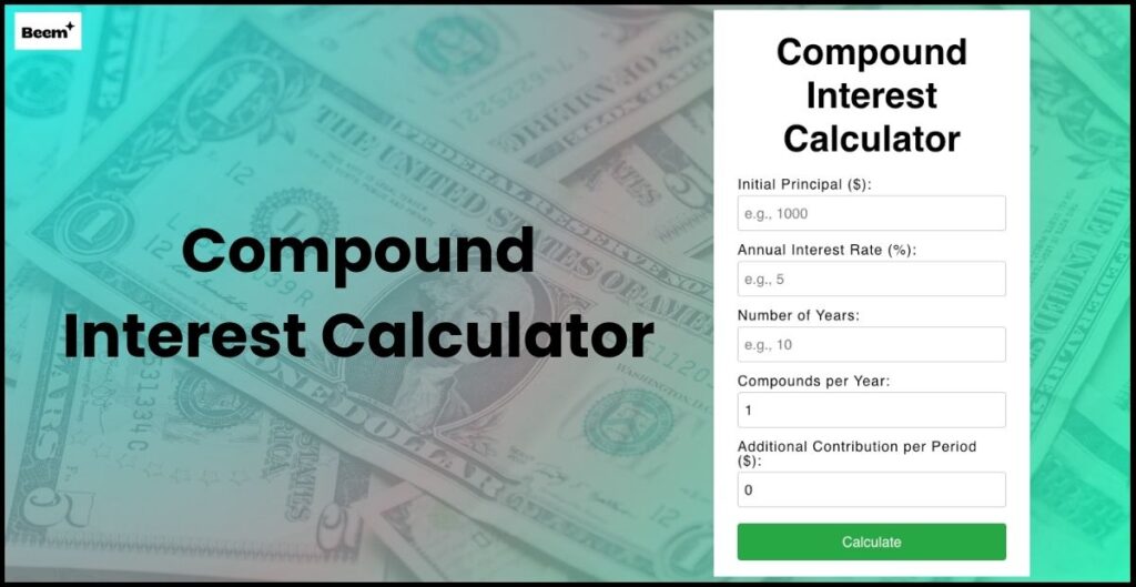 Compound Interest Calculator