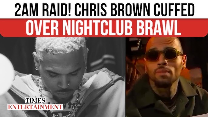 Chris Brown Arrested in Manchester 