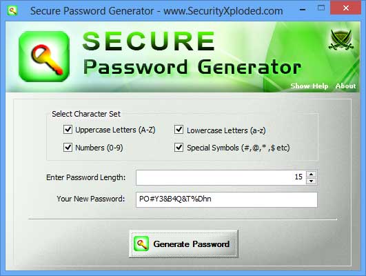 Random Password Generator