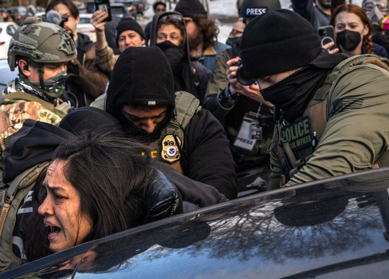 Judge Restricts Immigration Agents’ Actions Toward Minnesota Protesters